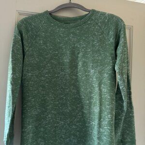 JCrew Green Raglan LS Tee - Youth L (10-11)